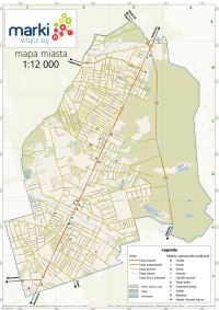 Mapa - Marki
