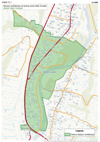 Mapa - Biały Dunajec